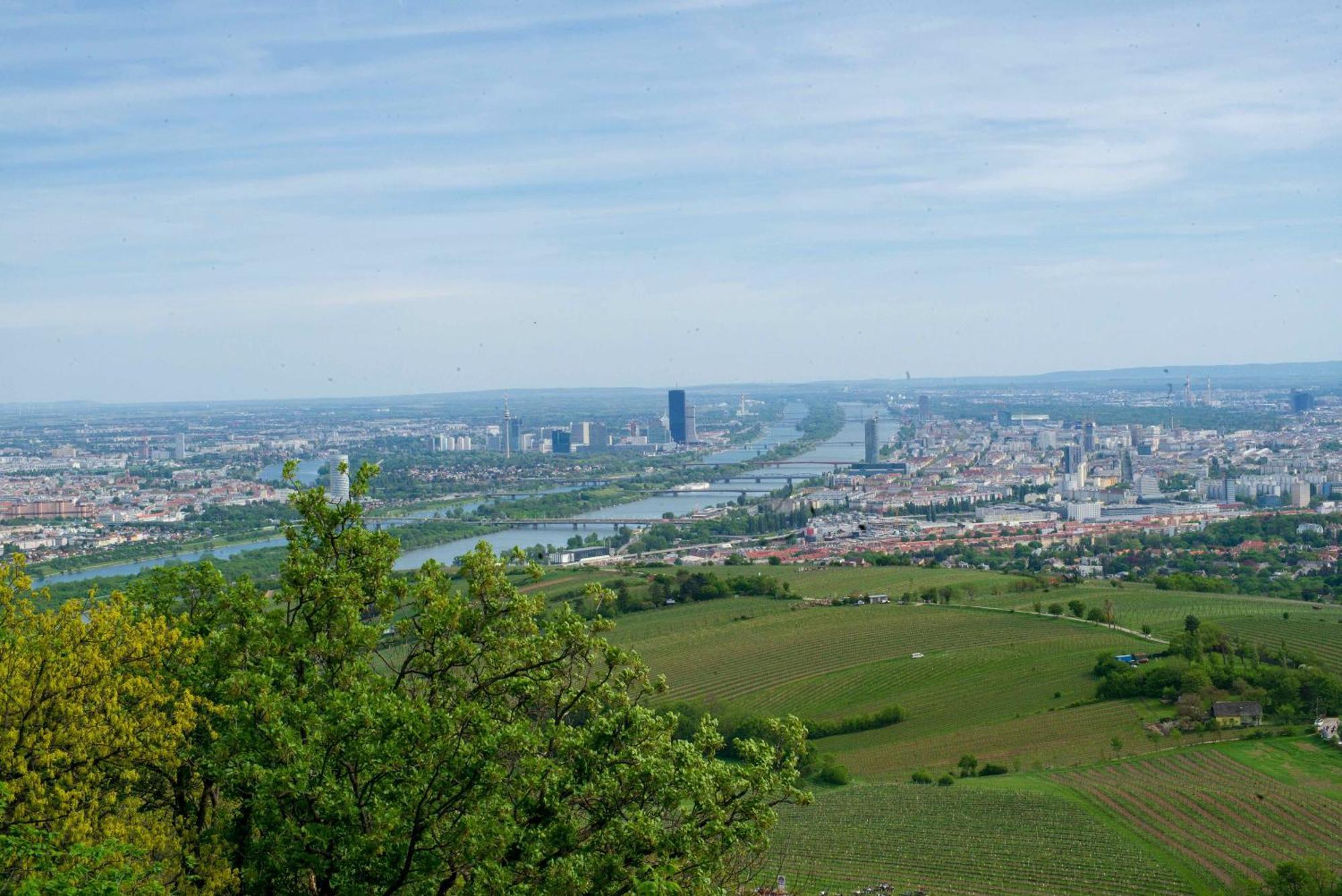 Herrlicher Ausblick Ueber * Wien